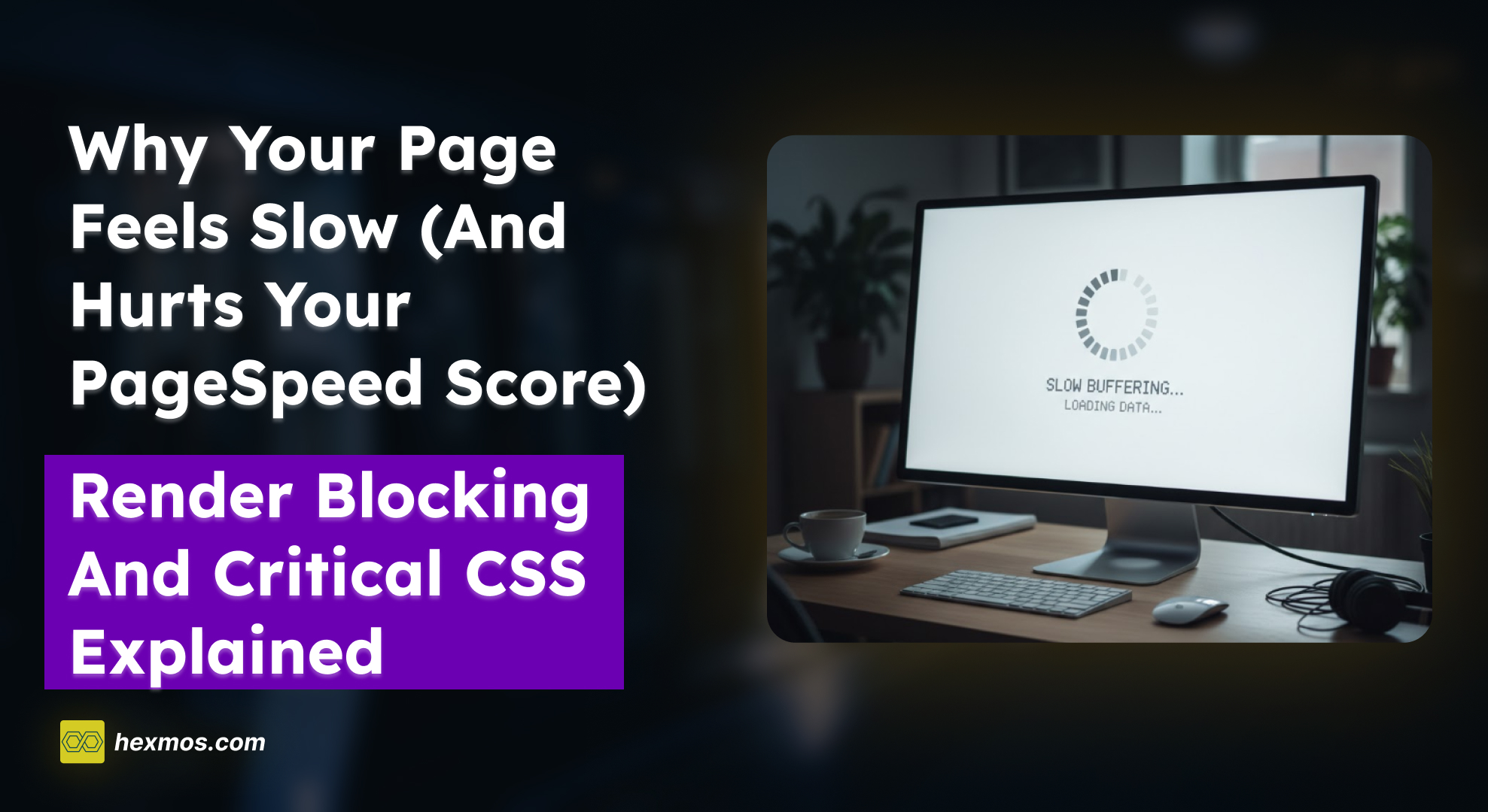 Why Your Page Feels Slow (and Hurts Your PageSpeed Score): Render Blocking and Critical CSS Explained