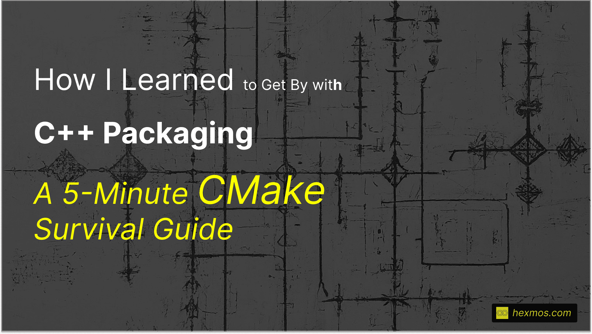 No matter the gamut of high-level languages available, sometimes one just has to dig into the stack. Usually that means C++. CMake is the de-facto bui