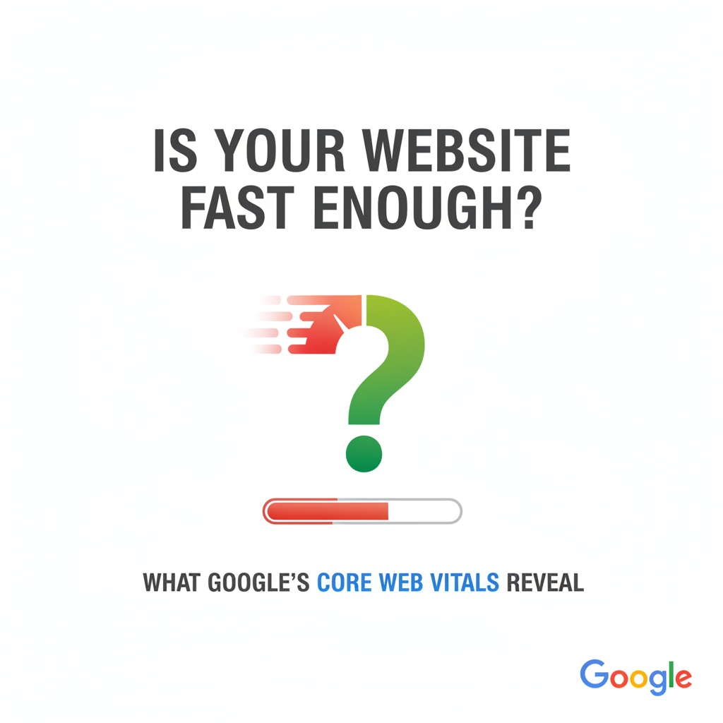 Is Your Website Fast Enough? What Google's Core Web Vitals Reveal