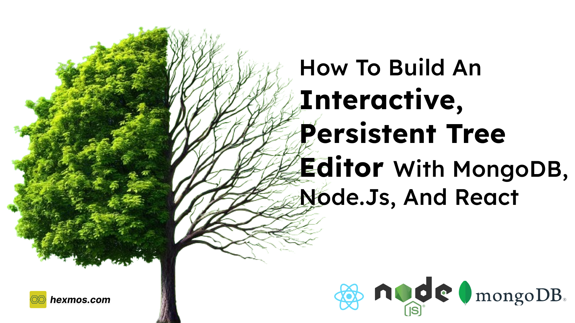 How To Build An Interactive, Persistent Tree Editor with MongoDB, Node.js, and React